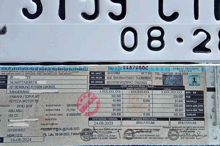 Tidak lulus uji emisi kendaraan jadi bodong datanya dihapus permanen
