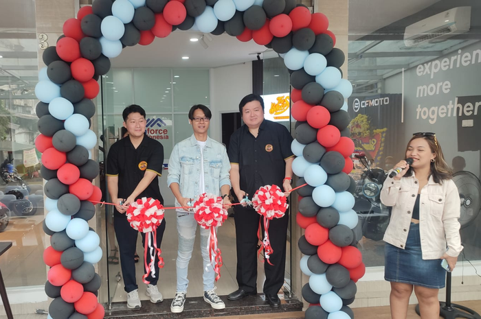 MForce Indonesia dan The Biker Shop buka dealer motor baru di Kelapa Gading.