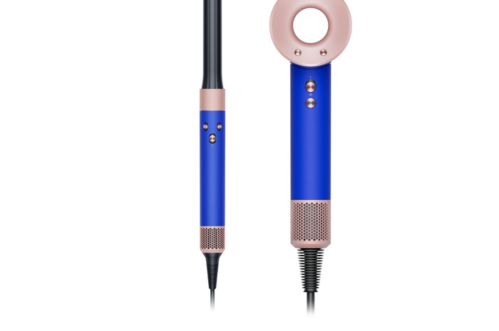 Dyson Memperkenalkan varian warna baru dari Airwrao & Pengering rambut dengan warna Blue Blush
