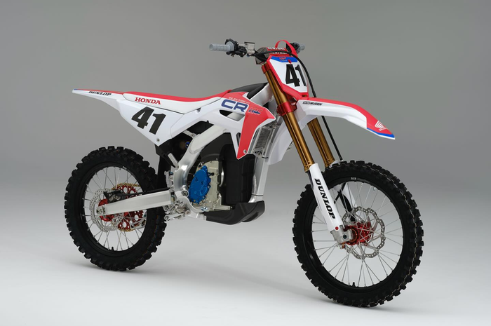 Honda bakal menurunkan motor trail listrik Honda CR Electric Proto lawan motor trail bensin