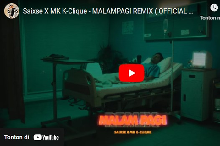Lirik Lagu Malam Pagi Remix Saixse X MK K-Clique, Hilang Kadang Ku Tak Tenang Ku Hanya Diam