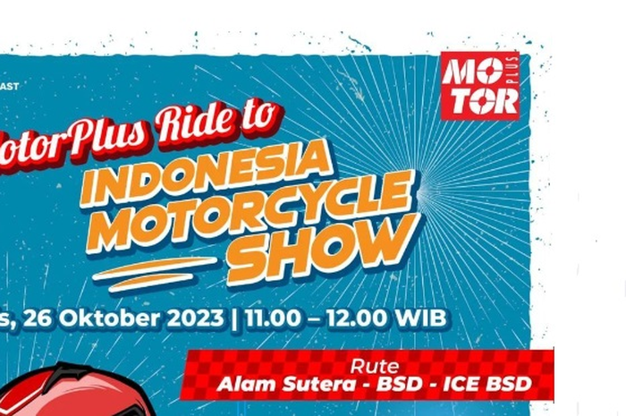 Brother MOTOR Plus yang mau tiket gratis IMOS+ 2023 jangan sampai kelewatan, bisa ngegas bareng ke IMOS+