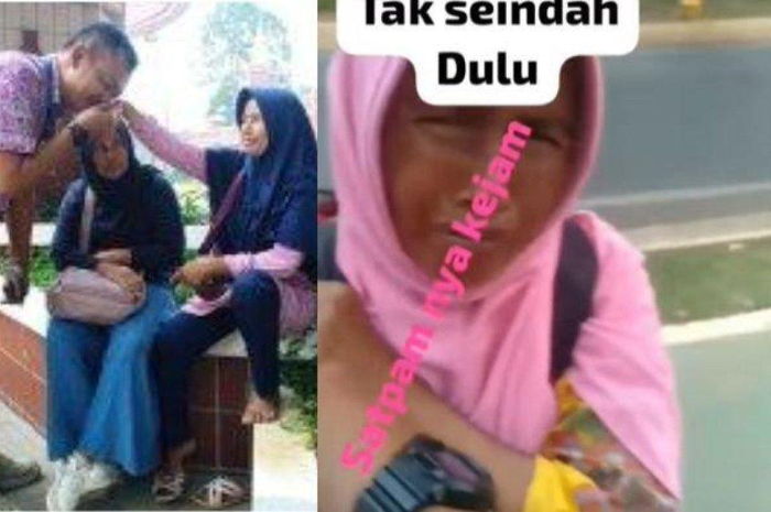 Satpam TMII, Jakarta Timur, yang viral membentak ibu-ibu pedagang hingga menangis kini terungkap.