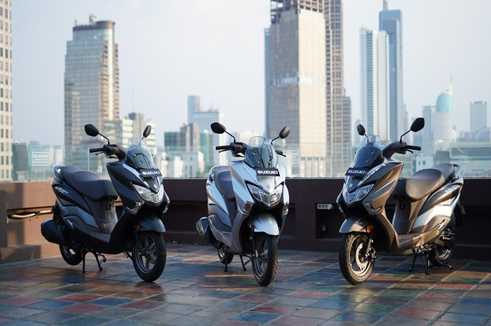 Sebelum ke IMOS+ 2023 beli motor baru Suzuki Burgman Street 125 EX, belajar sabar dulu nih.