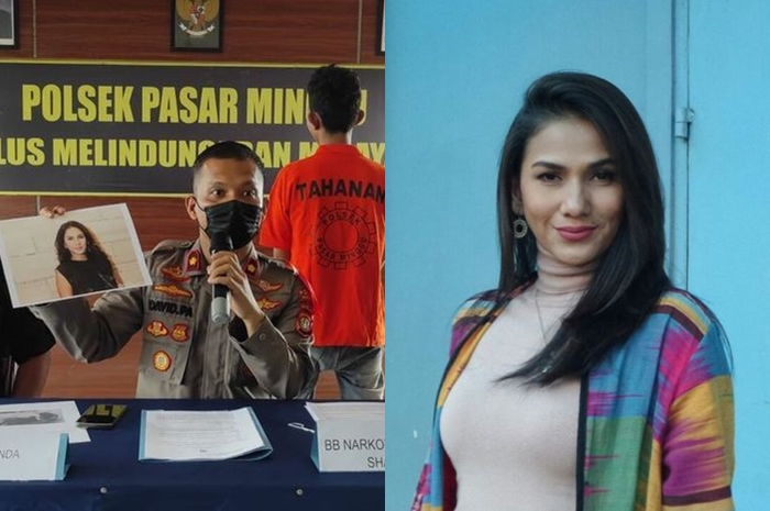 BS (baju oranye) maling motor di rumah Nova Eliza (kanan) yang bikin kerugian puluhan juta rupiah.