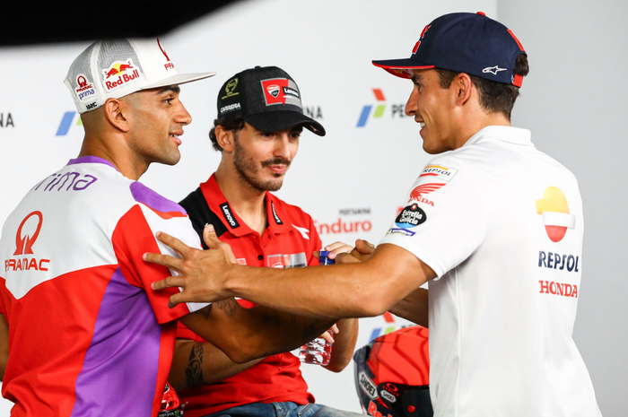 Efek datangnya Marc Marquez ke Gresini Ducati bikin tim pabrikan Ducati ingin tarik Jorge Martin bertandem dengan Pecco Bagnaia