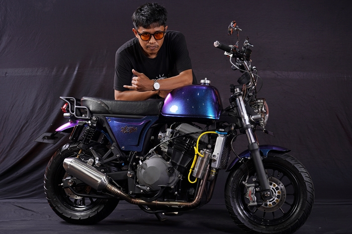 Kawasaki Ninja 250 jadi minibike garapan Psycho Engine