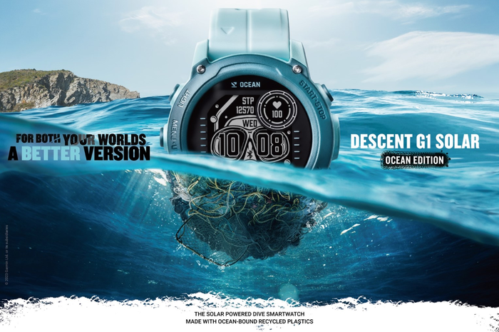 Garmin memperkenalkan komputer selam sekaligus smartwatch Decent G1 Solar Ocean Edition yang didesain bagi pemula selam dan Descent Mk3 bagi profesional