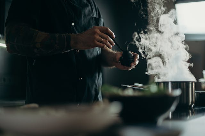Ilustrasi memasak