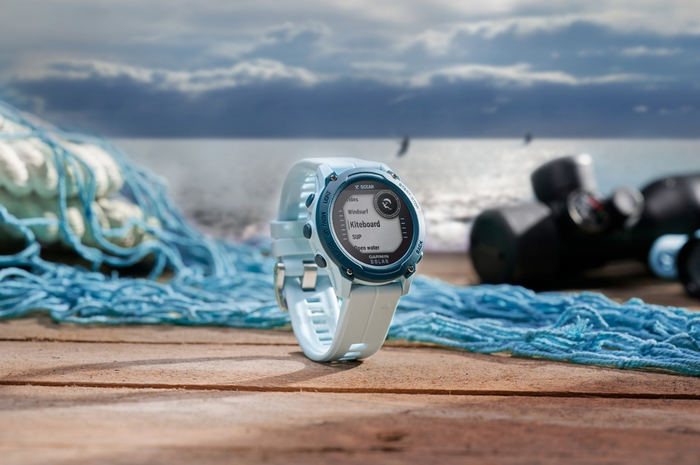 Garmin G1 Solar Ocean Edition memiliki material hasil recycle yang membuatnya menjadi dive computer yang cukup unik