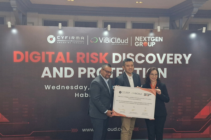ViBiCloud, bersama dengan CYFIRMA dan NEXTGEN Indonesia, memperkenalkan solusi perlindungan terbaru: ViBiCloud X-TIS (External Threat Intelligence Service)