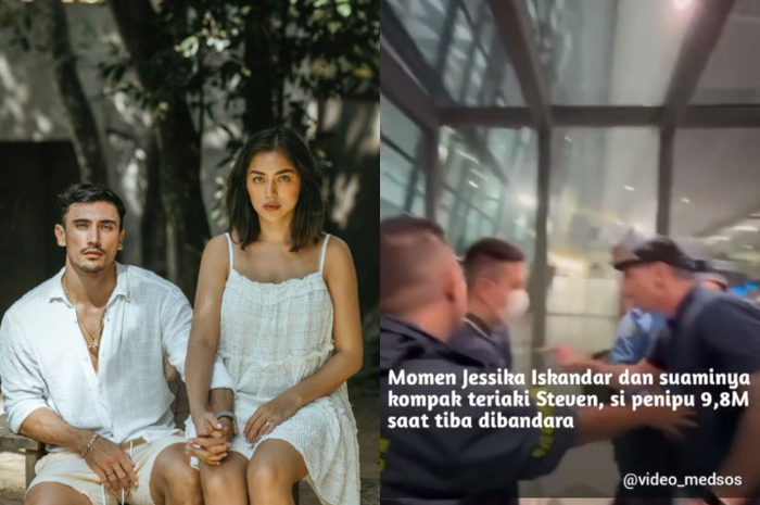 Vincent Verhaag ngamuk di bandara saat bertemu pria yang bawa kabur uang Jessica Iskandar