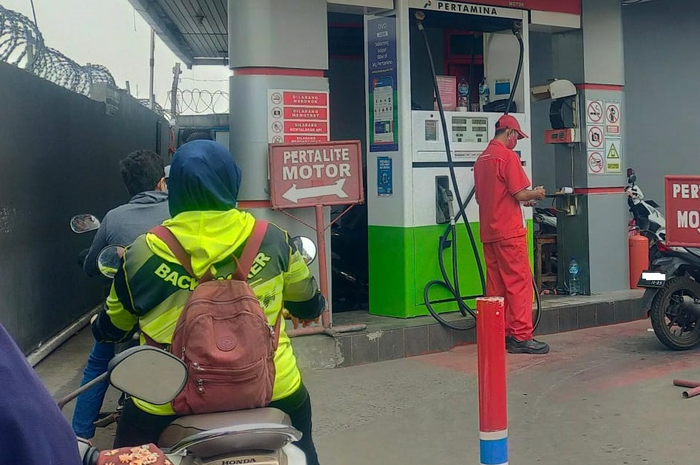 Pertalite hanya untuk motor bukan karena alasa BBM subsidi