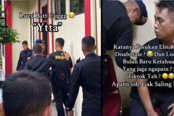 Heboh, seorang pria bernama Indra Hikmal Adam alias IHA menyelinap di Batalyon B Resimem III Pelopor Mako Korbrimob. 
