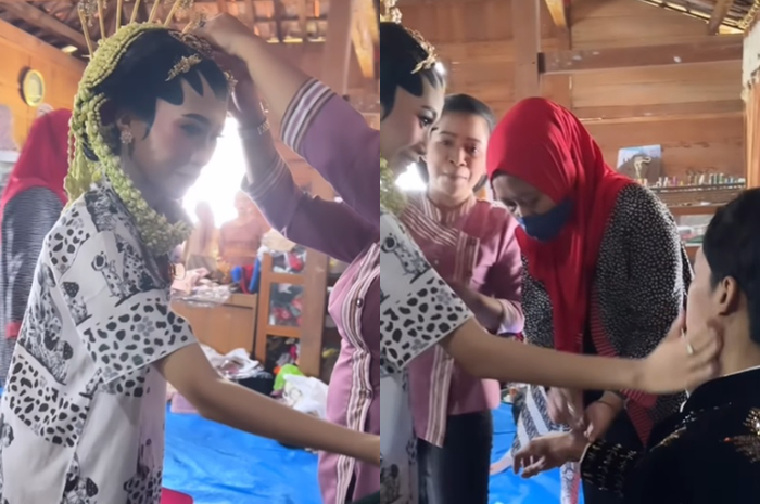 MUA jadi manten? turun tangan rias calon suami