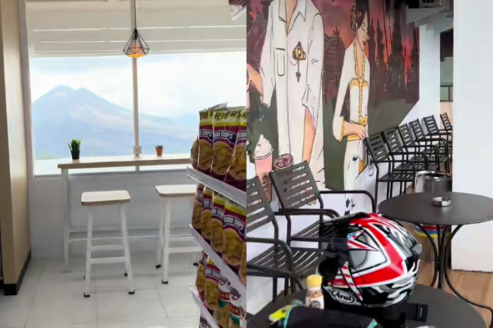 Minimarket dengan view paling indah viral di Tiktok