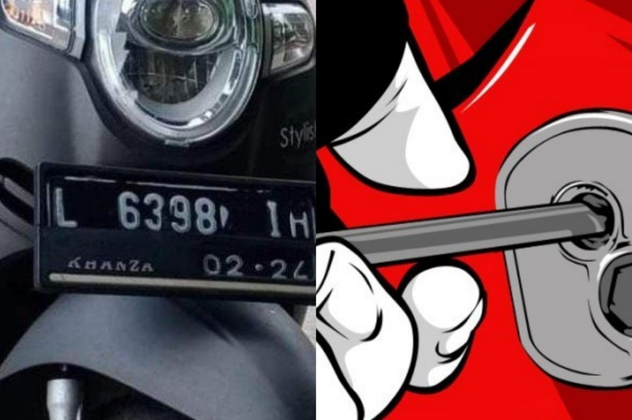Apes, motor Honda Scoopy milik emak-emak di Surabaya digondol maling motor.