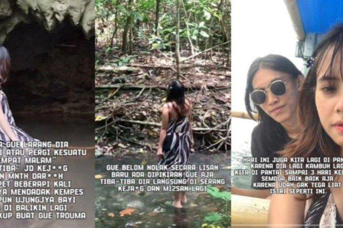 Dalam video viral di TikTok diceritakan bahwa ibu hamil tersebut bisa muntah darah hingga darah keluar dari pori-pori jika ngidamnya tidak dituruti.