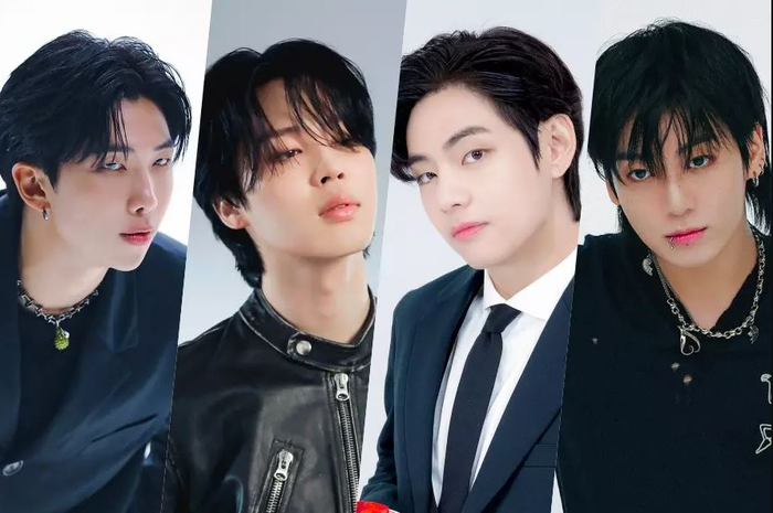 RM, Jimin, V, dan Jungkook BTS wamil bareng 