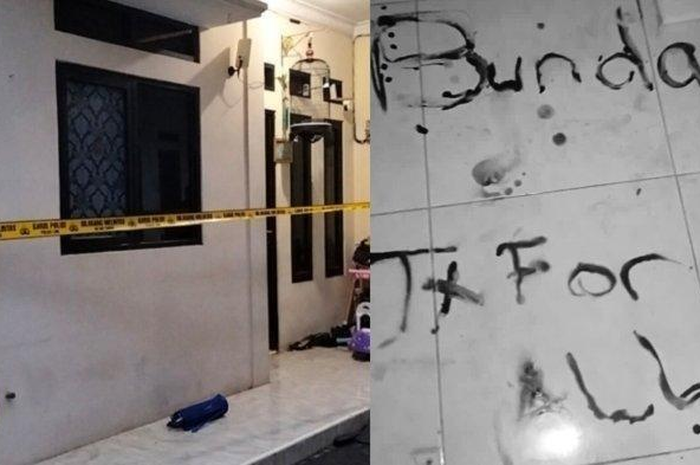 Makna tulisan di TKP pembunuhan 4 anak di Jagakarsa menurut pakar
