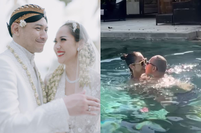 Momen BCL dan Tiko honeymoon di Bali