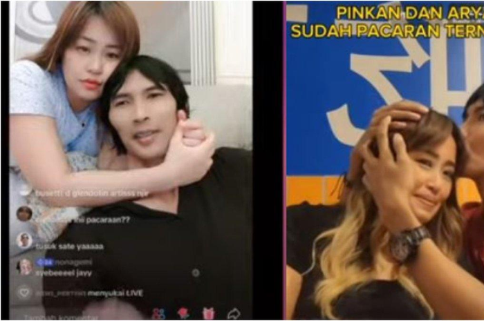 Kemesraan Arya Khan dengan Pinkan Mambo 