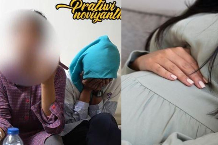 Kolase foto korban