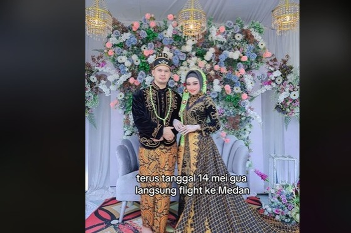 Dikira cuma pengijan padahal resepsi mewah, video pernikahan ini viral di TikTok