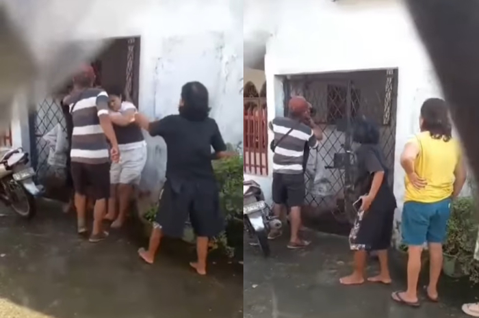 Suami di Medan terekam aniaya istri di pinggir jalan