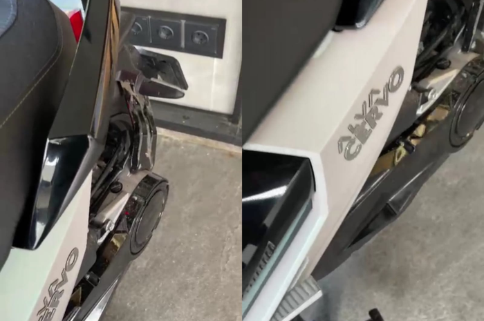 Motor listrik ALVA Cervo milik Eko dikira bermasalah di girboks ternyata dinamo.