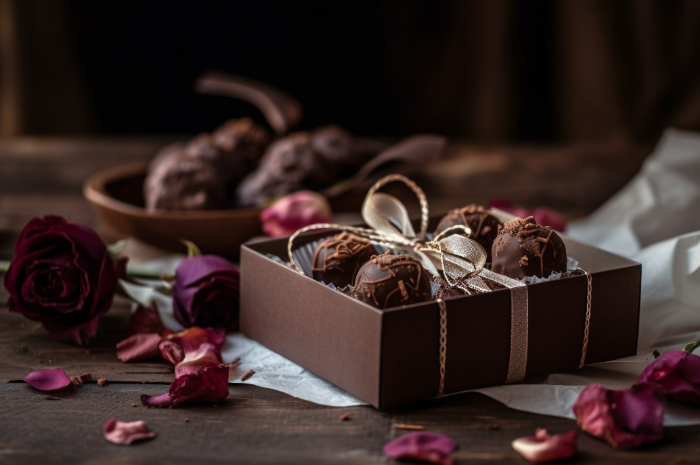 Inspirasi hadiah bertema cokelat.
