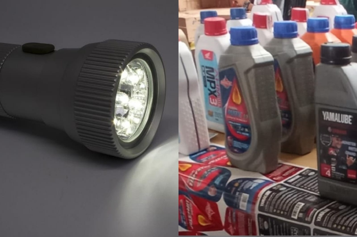 ILUSTRASI. Bisa tahu oli palsu cukup modal lampu senter, pemilik bengkel motor kasih triknya.