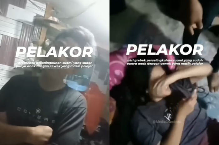 Viral di media sosial istri pergoki suami selingkuh dengan siswi SMA