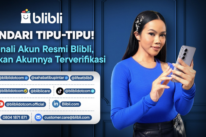 BliBli membagikan langkah langkah yang bisa diikuti bila dihubungi oleh nomor scammers
