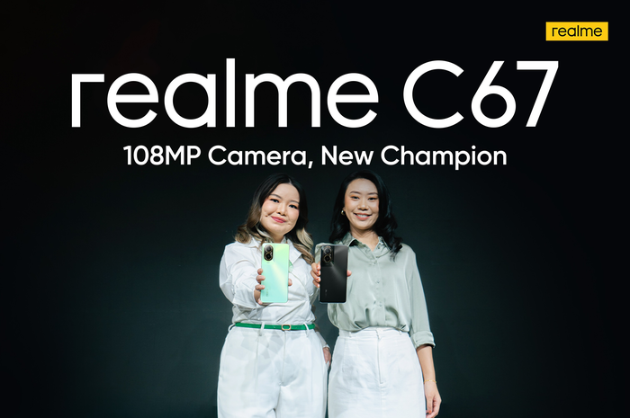 realme C67 resmi meluncur di Indonesia dengan kamera 108MP di harga 2 jutaan