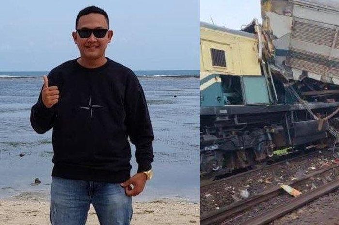 Adian (30), Pramugara KA Turangga yang jadi salah satu korban meninggal dunia