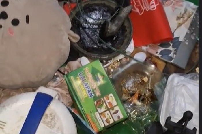 Ibu kost syok lihat kamar mahasiswi yang sewa kamarnya, penuh sampah, padahal orangnya cantik dan rapi ketika bepergian.  