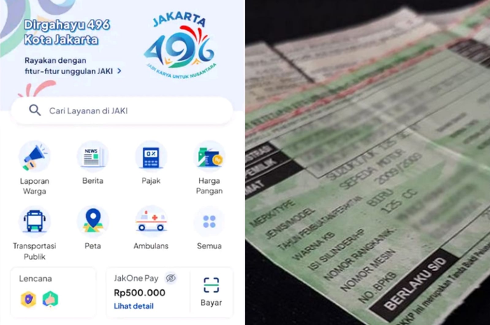 ILUSTRASI. Begini dua cara cek pajak motor 2024 secara online khusus bikers DKI Jakarta.