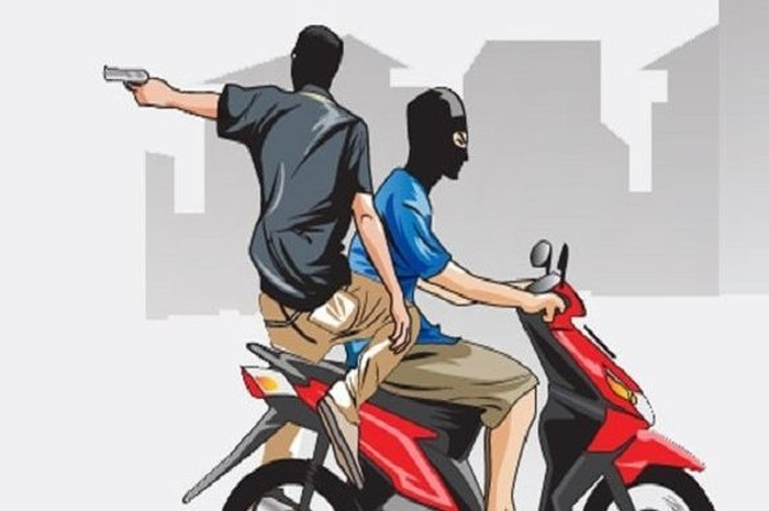 ILUSTRASI. Ketua RT jadi korban penembakan maling motor di Cilincing.