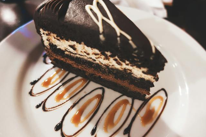 Ilustrasi roti cokelat