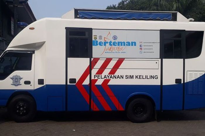 Foto ilustrasi SIM keliling Jakarta, biaya perpanjang SIM simak rinciannya.