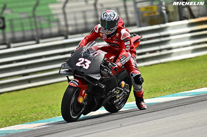 Enea Bastianini bikin lawan Ducati makin keringat dingin di tes MotoGP Sepang