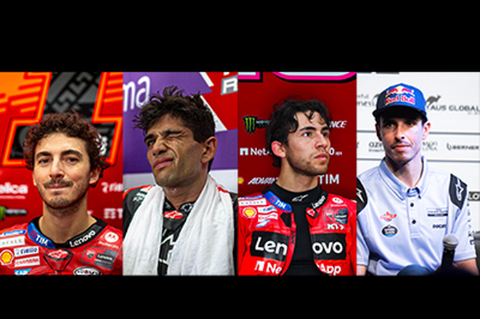 Julukan dan panggilan 4 besar tes pramusim MotoGP 2024 Sepang dari Francesco Bagnaia, Jorga Martin, Enea Bastianini dan Alex Marquez, apa coba julukan dan panggilannya