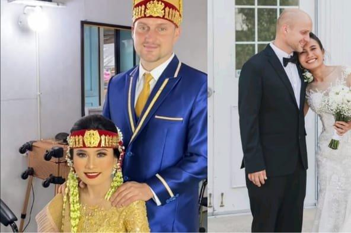 Viral gadis Sidikalang bernama Martina Magdalena br. Manalu menikah dengan bule asal Amerika. Pengantin pria asal Amerika itu dijadikan marga Situmorang. 