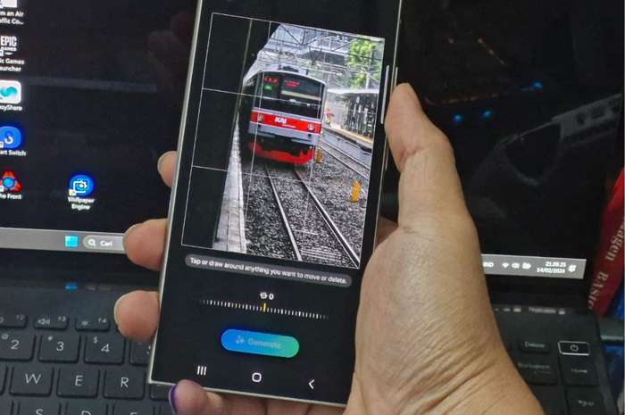 Fitur Generative Edit di Galaxy S24 Ultra