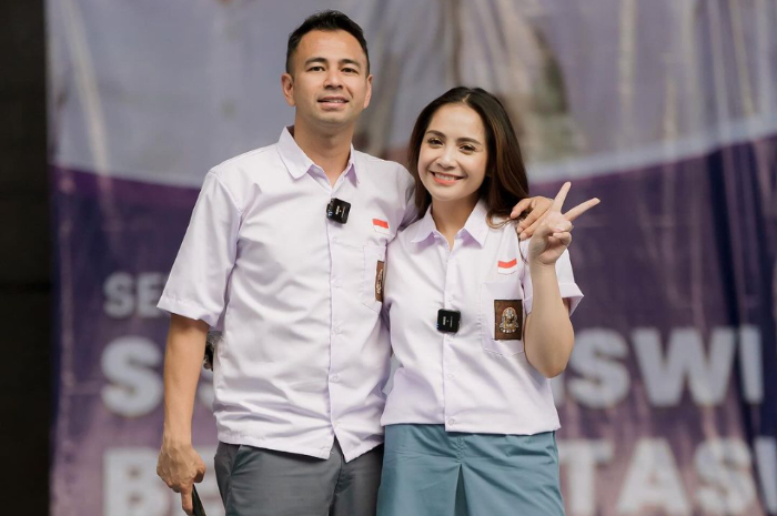 Raffi Ahmad dan Nagita Slavina ulang tahun di tanggal yang sama.