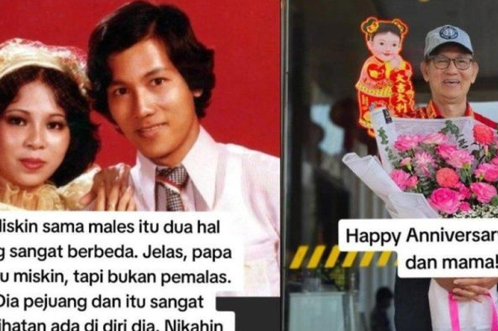 Kisah wanita mau menerima cinta pria miskin tapi rajin bekerja viral di TikTok.