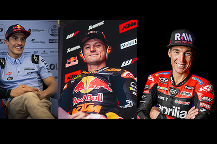 Pembalap MotoGP 2024 Marc Marquez, Jack Miller dan Aleix Espargaro punya nama julukan yang didapat tiba-tiba begitu saja