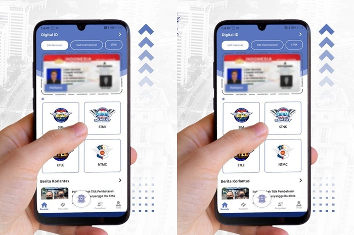 Iilustrasi perpanjang SIM online dengan Digital Korlantas Polri, cek syarat terbaru per April 2024.