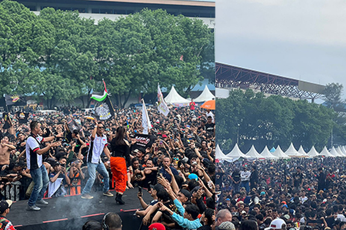 Ribuan orang memadati area sirkuit Sentul, Jabar saat Jambre Nasional YRKI 2024